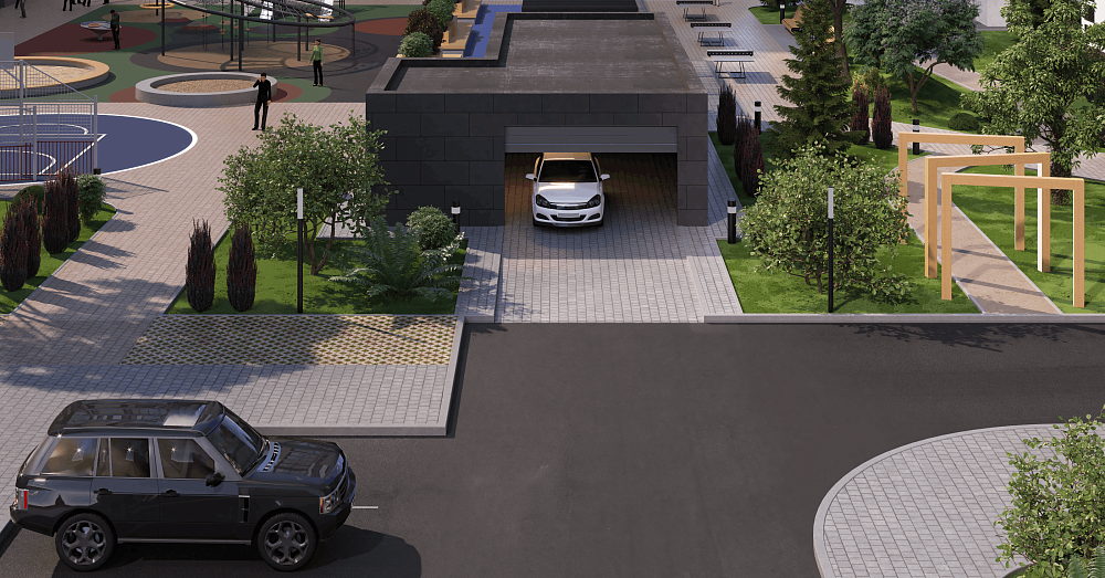 Подземный паркинг